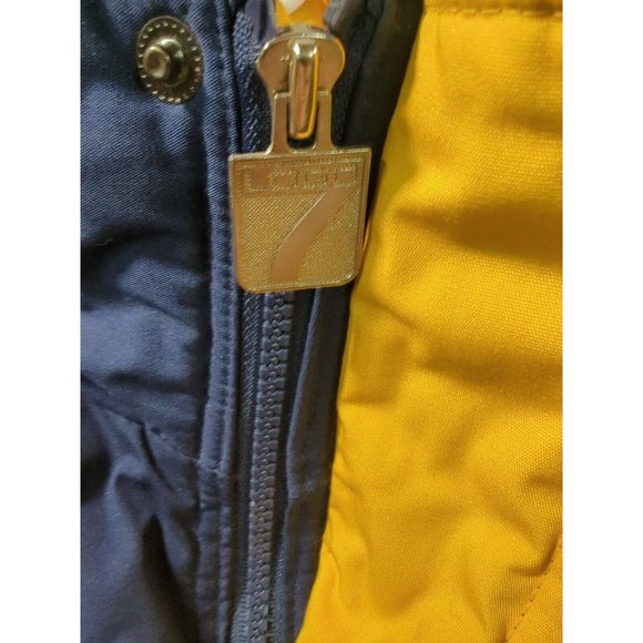 Notre Dame Fighting Irish Logo 7 Jacket Blue Gold Zip Up & Snap Size M Preowned - Picture 9 of 15